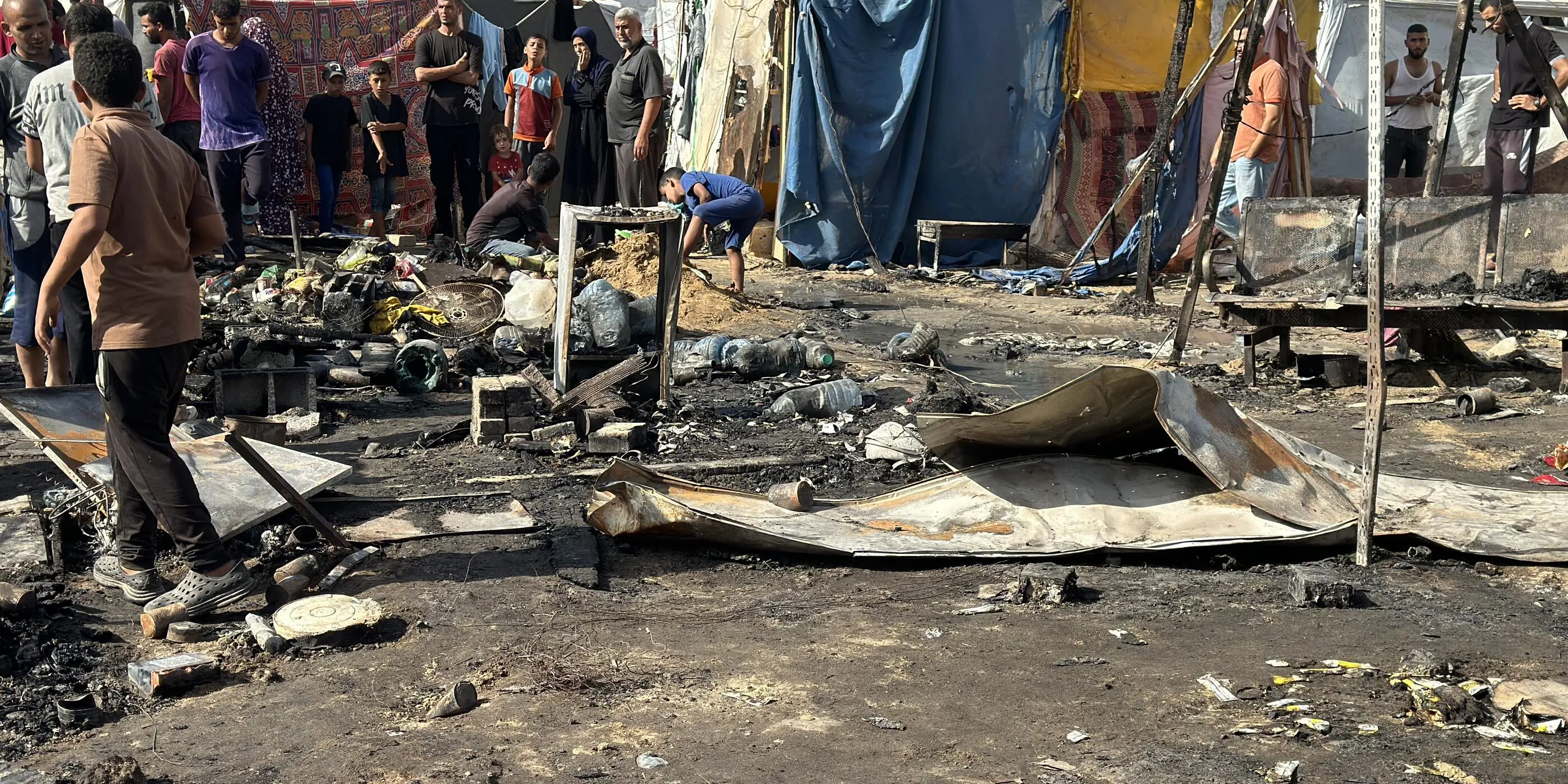 The Gaza Record, October 16: Fire in the Sky, No Water In The Taps, Polio Returns To Gaza